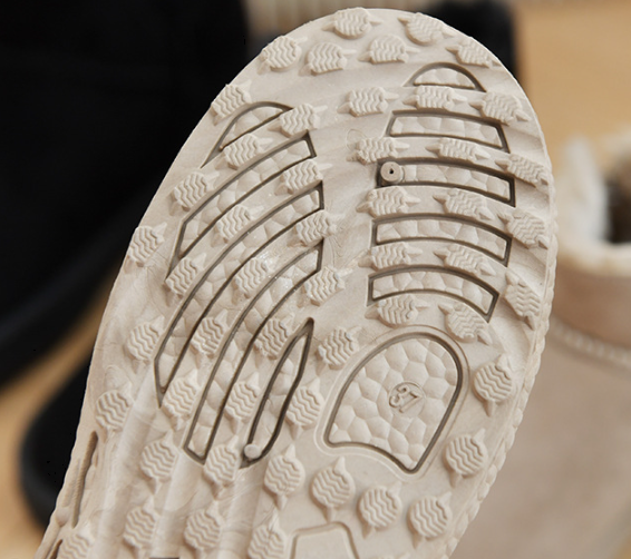 ムートンブーツ レディース ムートン ショートブーツ 暖かい 快適 ベルベット素材 厚底 カーキ ブラック