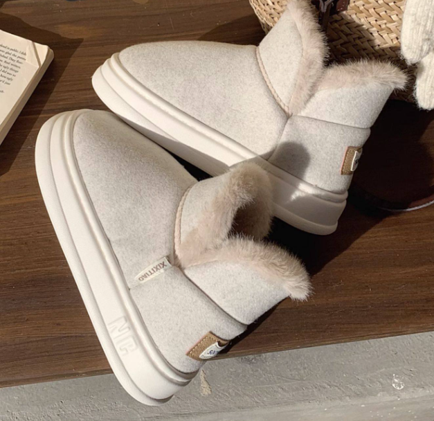 ムートンブーツ レディース ムートン ショートブーツ 履きやすい 厚底 歩きやすい ３カラー