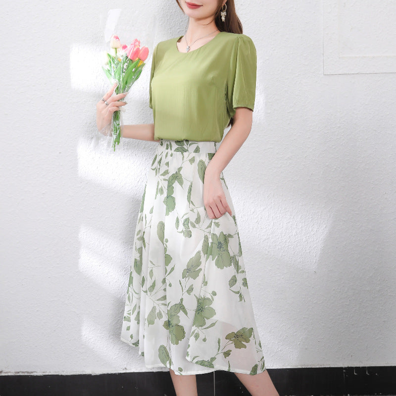 レディース ツーピース スリムフィット 韓国スタイル エレガントでスタイリッシュ ウエスタンスタイル 多用途