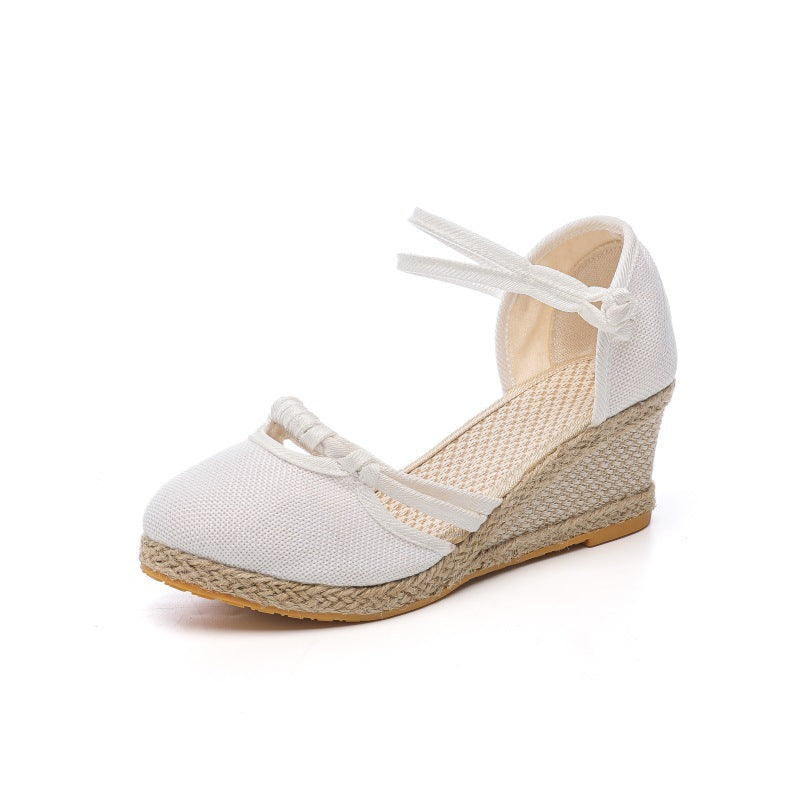 サマーサンダル ウェッジヒール ヨーロッパ レジャー 韓国サンダル