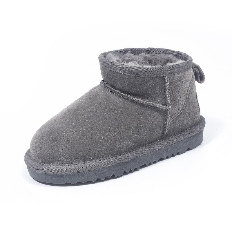 ムートンブーツ レディース ムートン ショートブーツ 柔らかい ベルベット 厚底 おしゃれ ４カラー