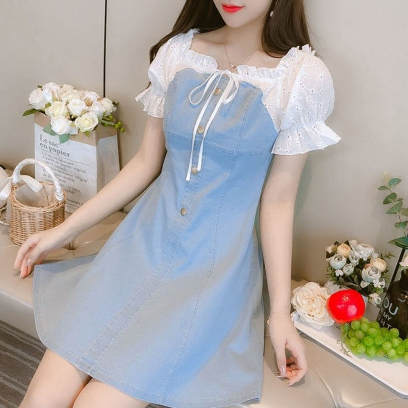 春夏 新作 着痩せ効果 バツグン お腹カバー ワンピース レディース ゆったり Aライン