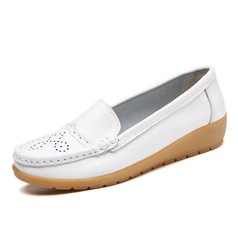 スリッポン フラットシューズ ローファー レディース 春夏 軽やか 通気性 抜群 つま先カバー フラットソール オフィス 通勤 旅行にも便利 ホワイト イエロー オフホワイト オレンジレッド ブラック ブルー レッド 35-44