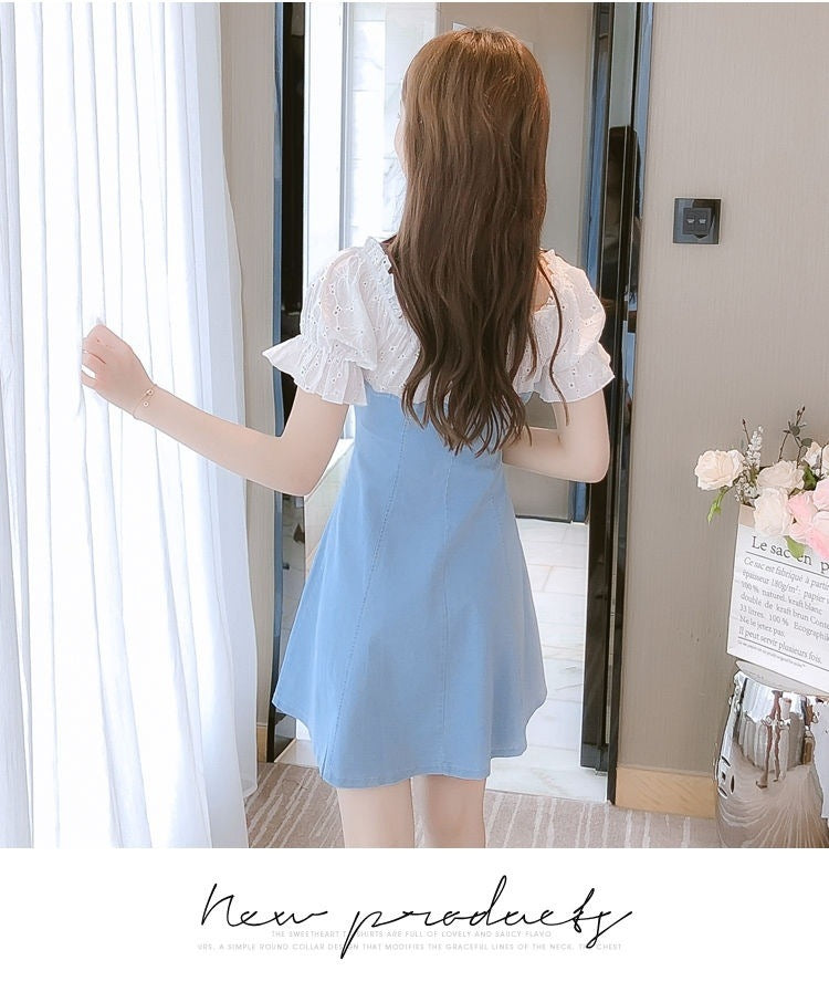 春夏 新作 着痩せ効果 バツグン お腹カバー ワンピース レディース ゆったり Aライン